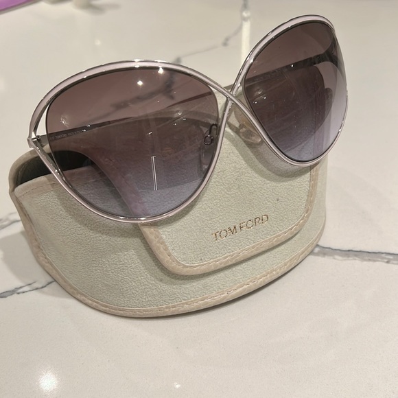 TOM FORD Sienna Sunglasses White - Picture 2 of 6
